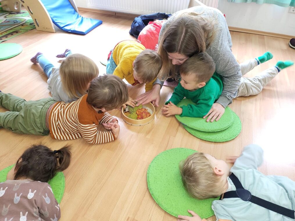Lieder und Spiele mit Kleinkindern in Karlsruhe, Musik erfahren