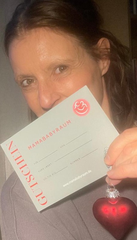 Gutschein für Weihnachten für den MamaBabyRaum